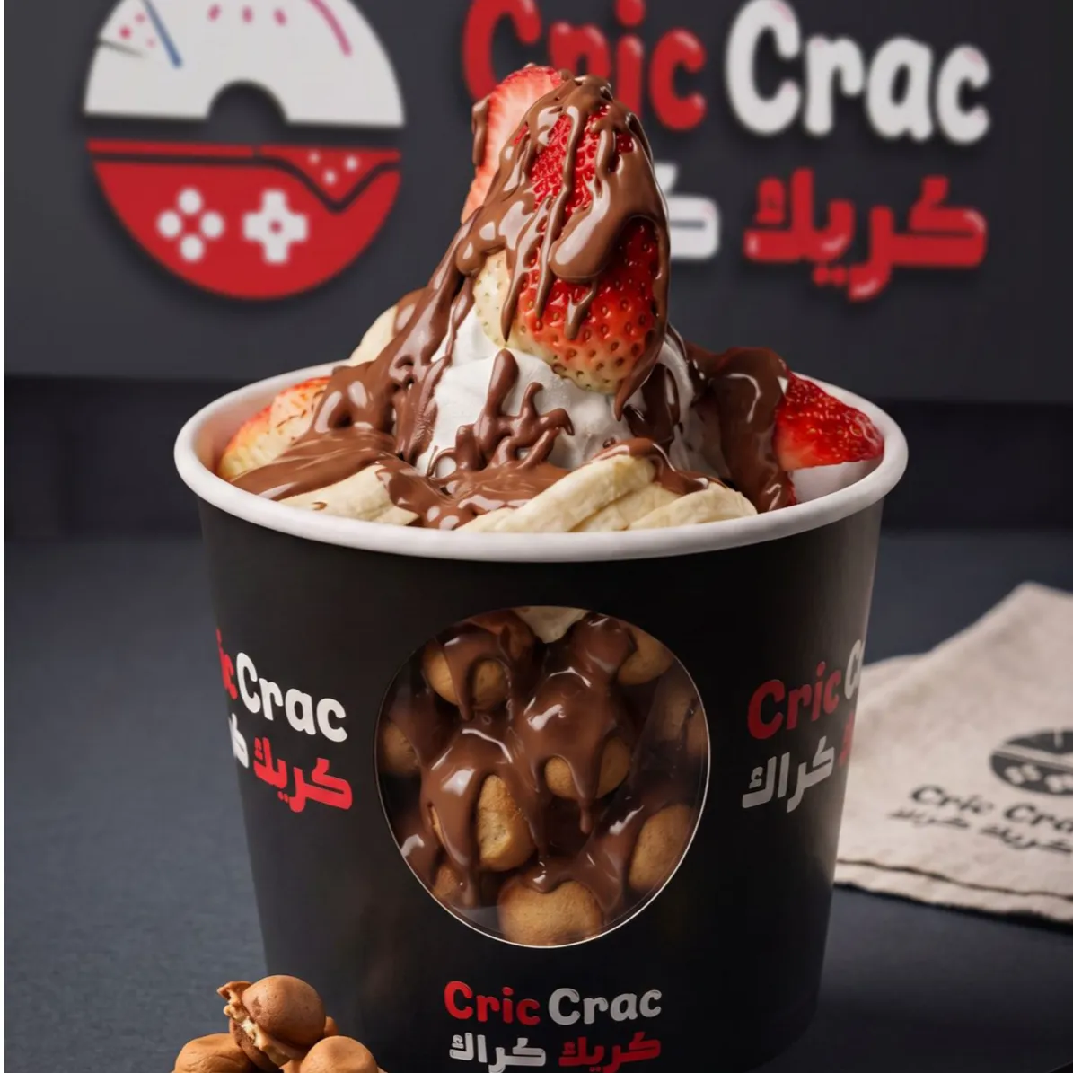 Bubble Waffle Bites